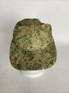 The hundreds x Diamond Supply Hawaiian Hat Strap back Cap Men